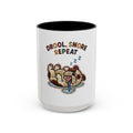 Drool, Snore, Repeat Coffee Mug — Cute Sleeping Dog Accent Mug (11/15oz)